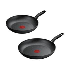 Sada pánví Tefal Dark Essential G0069053, 2 ks černá

