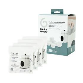 Tablety Babymoov NutriWash (120 ks) bílé

