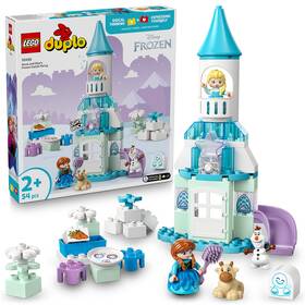 Stavebnice LEGO® DUPLO® ǀ Disney 10455 Ledové království: Anna a Elsa a oslava na hradě 

