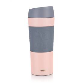 Termohrnek BANQUET MATTY růžový, 400 ml 

