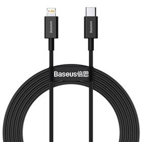 Kabel Baseus Superior Series Type-C/Lightning 20W, 2m černý

