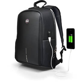 Batoh na notebook PORT DESIGNS Chicago Evo, Anti-theft, na 15,6'' černý

