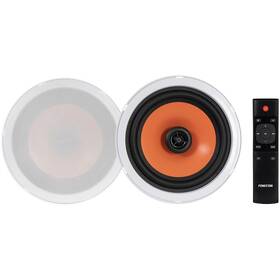 Reproduktory Fonestar KS-12B (2 ks) černé/bílé/oranžové


