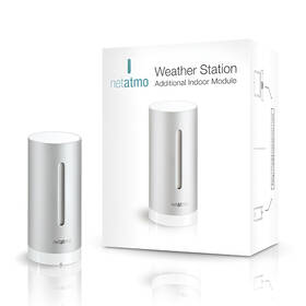 Čidlo pro meteostanice Netatmo Additional Smart Indoor Module stříbrné

