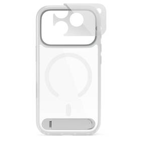 Kryt na mobil Epico HeroStand Pro Mag+ Apple iPhone 17 Pro Max / 18 Pro Max se skládacím stojánkem průhledný

