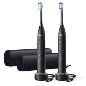 Set zubních kartáčků Philips HX7429/03 černá barva
