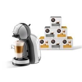 Kapslový kávovar Krups KP123BCE NESCAFÉ Dolce Gusto Mini Me + kapsle 96 ks 
