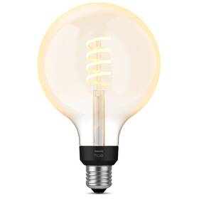 Chytrá žárovka Philips Bluetooth, filament G125, 7W, E27, White Ambiance 

