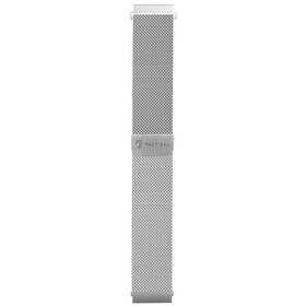 Řemínek Tactical Loop (22 mm), magnetický, kovový stříbrný

