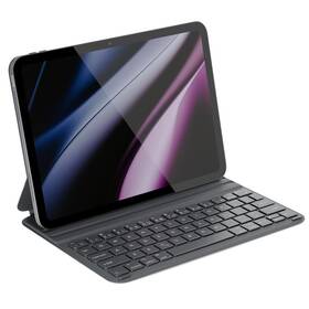 Pouzdro na tablet s klávesnicí Epico UltraBoard na Apple iPad 10-9" (2022)/11" (A16) - CZ šedé

