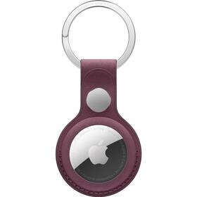 Klíčenka Apple AirTag FineWoven - morušově rudá 

