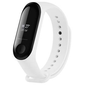 Řemínek FIXED Silicone Strap na Xiaomi Mi Band 3/4 bílý

