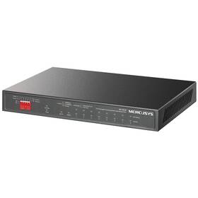 Switch Mercusys MS110GMP, 10-Port Gigabit (8-Port PoE+ 111W) černý

