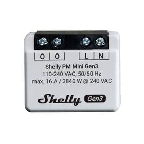 Modul Shelly Gen3 PM Mini, měřič spotřeby, WiFi 

