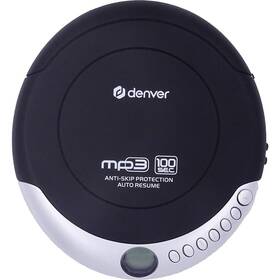 Discman Denver DMP-391 černý/stříbrný

