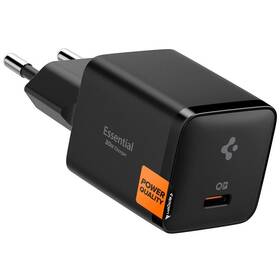 Nabíječka do sítě Spigen Essential 30W USB-C černá

