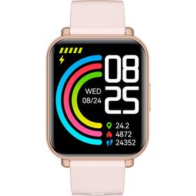 Chytré hodinky Niceboy Watch 4 NFC zlatá barva
