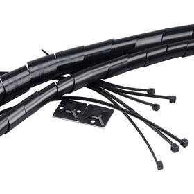 Sada AKASA Black Cable management kit černá barva
