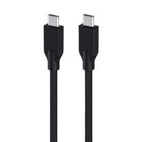 Kabel Genius USB-C / USB-C, 3A, PD 60W, 1m černý

