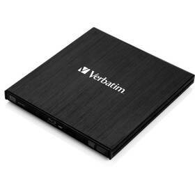 Externí Blu-ray vypalovačka Verbatim Slimline USB 3.2 černá barva
