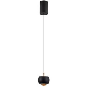 Závěsné svítidlo IMMAX NEO DORMINE SMART stahovací, Zigbee 3.0, TUYA - matná černé 

