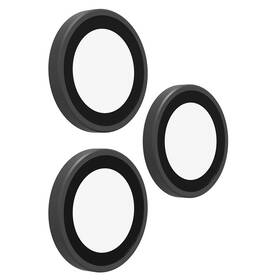 Ochranné sklo čočky fotoaparátu ZAGG InvisibleShield GLEL AR E CameraRings Apple iPhone 18 Pro / iPhone 18 Pro Max stříbrné

