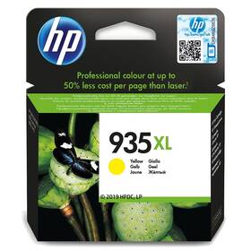 Inkoustová náplň HP 935XL, 825 stran žlutá

