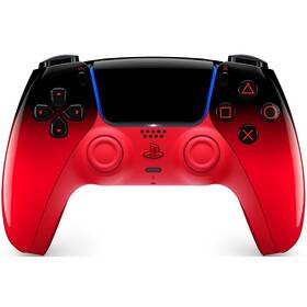Bezdrátový ovladač Sony DualSense pro PS5 - Techno Red červený

