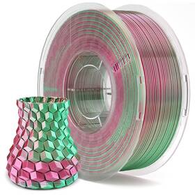 Filament Elegoo SILKPL 1,75mm G-R červený/zelený

