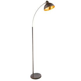 Stojací lampa GLOBO Anita, 1xE27, 40W zlatá

