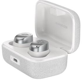 Sluchátka Sennheiser Momentum 4 TWS stříbrná/bílá

