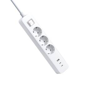 Kabel prodlužovací Xiaomi 20W Power Strip (2C1A) bílý

