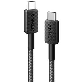 Kabel Anker 322 USB-C/USB-C, 60W, 0,9m černý

