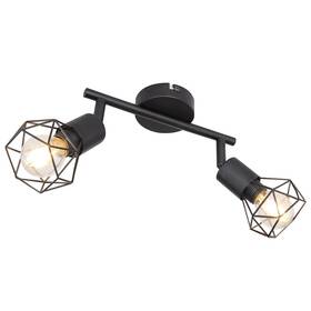 Bodové svítidlo GLOBO Xara I, 2xE14, 40W černé

