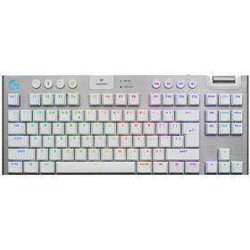 Klávesnice Logitech G915 X Lightspeed TKL Wireless, US layout bílá

