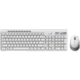 Klávesnice s myší Genius SlimStar 8230 bílá

