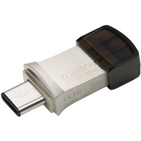 USB Flash Transcend JetFlash 890 64GB stříbrná

