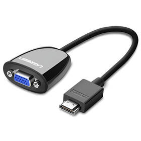 Redukce UGREEN HDMI/VGA černá

