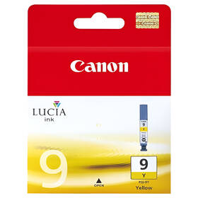 Inkoustová náplň Canon PGI-9Y, 930 stran žlutá

