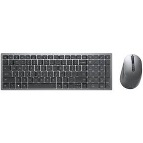Klávesnice s myší Dell Multi-Device KM7120W, CZ/SK šedá

