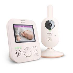 Dětská elektronická chůva Philips SCD881/26 bílá

