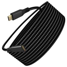 Kabel WG USB-C (M)/USB-C (F), prodlužovací, 2 m černý

