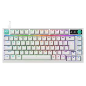 Klávesnice Logitech G316 X 75 - US INT'L layout bílá

