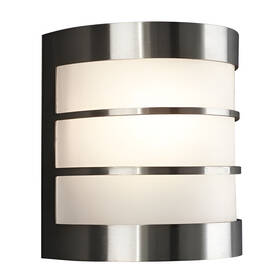 Nástěnné svítidlo Philips Calgary, 1xE27 nerez

