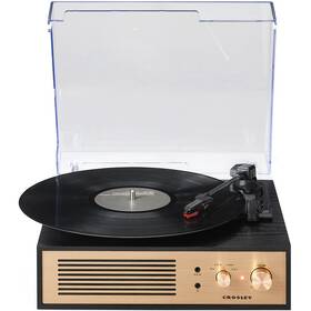 Gramofon Crosley Miles černý/zlatý

