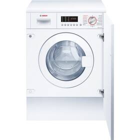 Vestavná pračka se sušičkou Bosch WKD28543EU AquaStop bílá barva
