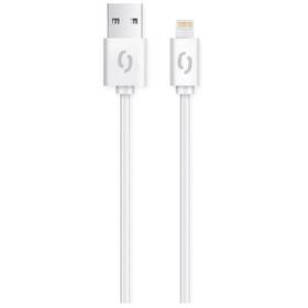 Kabel Aligator USB/Lightning, 1m bílý

