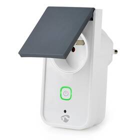 Chytrá zásuvka Nedis SmartLife, 16A, 3680 W, venkovní IP44 
