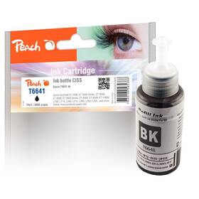 Inkoustová náplň Peach Epson 774BK, T7741, 4000 stran černá

