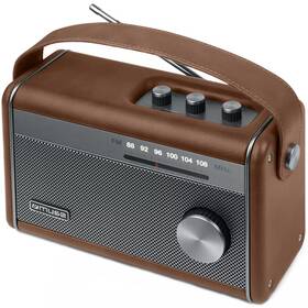 Radiopřijímač MUSE M-098BR hnědý

